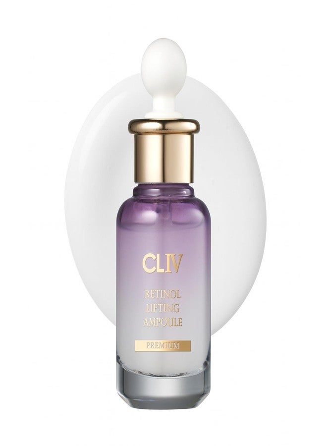 CLIV Retinol Lifting Ampoule, Korean Skincare with 85% Collagen Solution, Retinol, Peptides & Fermented Botanical Complex for Skin Texture and Moisture Support, balloon serum 1.01 fl oz - Image 1